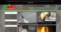 Desktop Screenshot of greenredspares.com